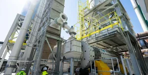Heidelberg Materials' Górażdże cement plant now hosts the world’s first industrial-scale enforced carbonation facility for concrete paste.