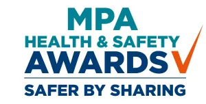 The MPA health and safety awards logo