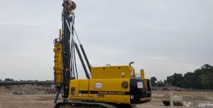 RBL’s driven precast concrete piles installed on the latest Drakelow phase for Taylor Wimpey.