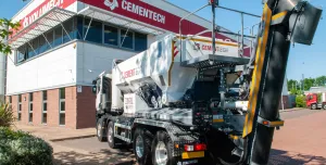 The C60 offers up to 46 m³/hr output, with automated systems and lightweight construction for maximum efficiency.