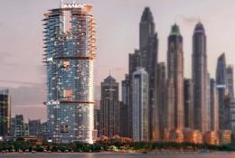 Artist’s impression of the Cavalli Tower in Dubai Marina
