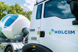 Holcim cement truck, Australia