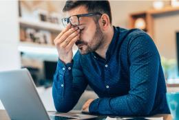 Worker under stress