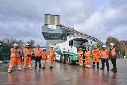 Aggregate Industries welcome second electric truckmixer to fleet