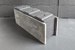 A concrete block