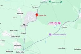 Map of Lakenheath