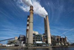 A Portland cement factory