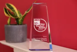  2025 UK Concrete Show New Product Award.