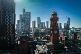 The Manchester skyline
