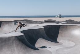 Venice Beach Skating by Henrik Hagerup, 