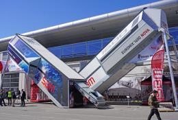 The EUROMIX 1600 NOVA, SBM’s most compact mobile concrete mixing plant, on display at bauma 2025