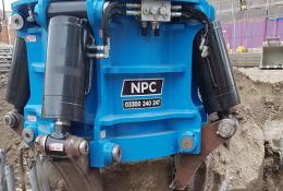 NPC's HDCFA cropper fitted with the new hardened steel chisel system, now standard across its range.