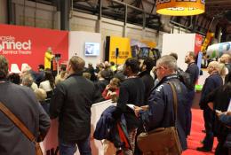 People watching a presentation at the Concrete Show 2025 Seminar Theatre 