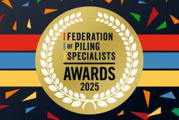 The Federation of Piling Specialists will celebrate the sector’s best at a London ceremony on 21 November 2025.