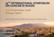 15th International Symposium on Concrete Roads