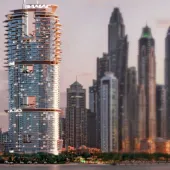 Artist’s impression of the Cavalli Tower in Dubai Marina