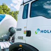 Holcim cement truck, Australia