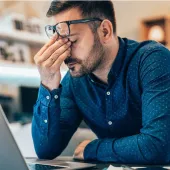 Worker under stress
