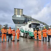Aggregate Industries welcome second electric truckmixer to fleet