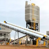 BMH custom-series concrete batching plant