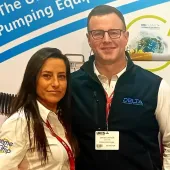 Gabi and Dan Williamson at the UK Concrete Show 2025 