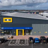 An aerial view of MKM’s Cheltenham site is its first to be designed and built entirely to BREEAM Excellent standards. Image: MKM.