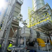 Heidelberg Materials' Górażdże cement plant now hosts the world’s first industrial-scale enforced carbonation facility for concrete paste.