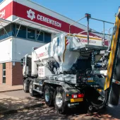 The C60 offers up to 46 m³/hr output, with automated systems and lightweight construction for maximum efficiency.