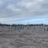 Work is under way on Building One of the Agratas EV Giga Battery Factory in Bridgwater, Somerset, where National Pile Croppers is supplying equipment for 17,000 piles.