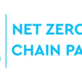 The GCCA Net Zero Value Chain Partner logo - blue text, while background