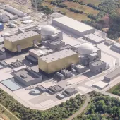 CGI of the completed Sizewell C nuclear power station, where Heidelberg Materials will supply 35,000m³ of concrete for the cut-off wall.