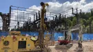 Roger Bullivant Limited delivering a tailored foundation solution for the Willesden Substation project in London. Image: RBL
