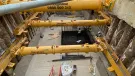 A large basement under construction in London.