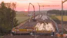 Specialist Cemex concrete designed for frost and salt resistance was used on the final bridge of the Hořice–Sadová motorway.