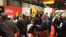 People watching a presentation at the Concrete Show 2025 Seminar Theatre 